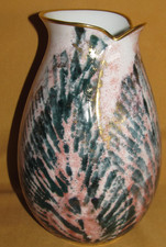 Vase porcelaine Limoges décor