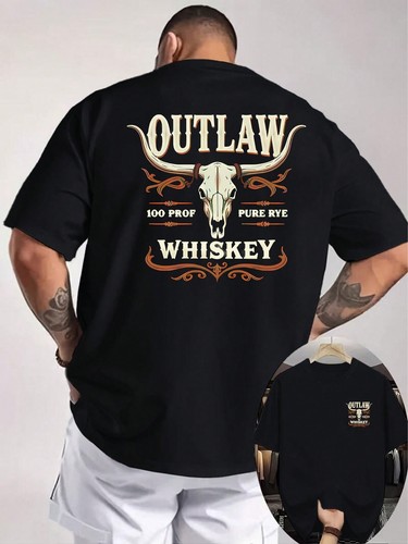 Shirt uomo western - t-shirt, stampa