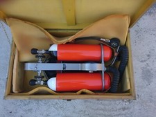 Autoprotettore, autorespiratore Pirelli, C.A. 65, d'epoca, per collezionismo