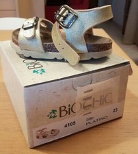 Scarpe Sandali Sandaletti bambina taglia 23 usati BIOCHIC plantare anatomico