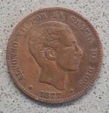 Spagna 10 centesimi Alfonso