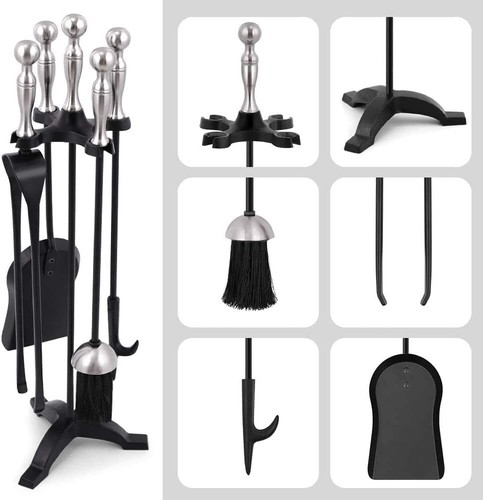 Set attrezzi per camino - set,