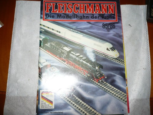 Catalogo fleischmann 1985 - catalogo, 1985/86