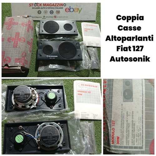 Coppia casse altoparlanti - casse,