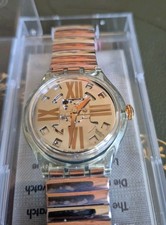 OROLOGIO SWATCH Automatico SAK108 Copper Rush NUOVO NEW MAI INDOSSATO New New 