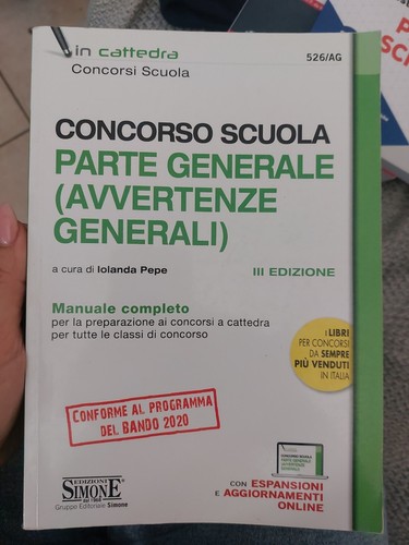 Concorso scuola parte generale - parte,
