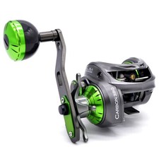 Mulinello da Pesca CAMEKOON Carbon 380 Baitcasting 7.2:1 Telaio in Carbonio e Coperture Laterali