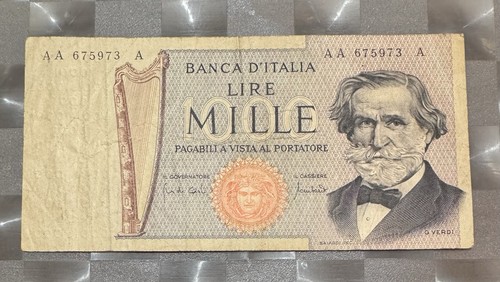 1000 lire verdi tripla r3 - lire,