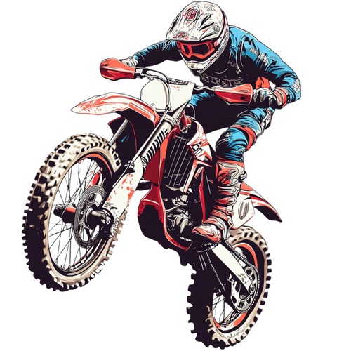 Adesivi dirt bike - 2,