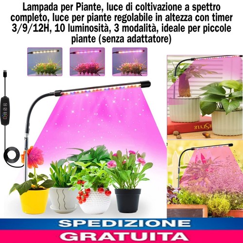 Lampada piante luce di - lampada,