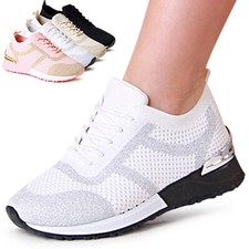 Sneaker Con Zeppa Da Donna