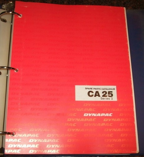 Catalogo manuale parti dynapac - catalogo,