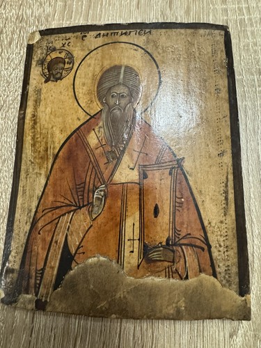 Antica icona russa originale