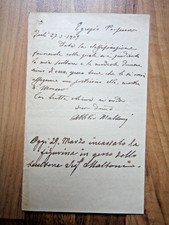 1909-Scultore ATTILIO MALTONI