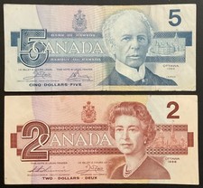 5 - 2 DOLLARI 1986 BANK OF