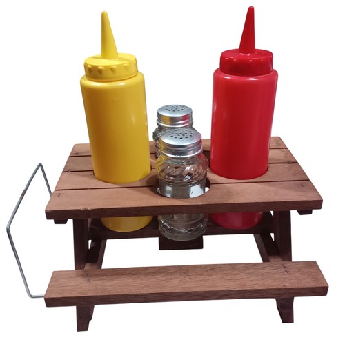 Tavolo picnic legno - da, in
