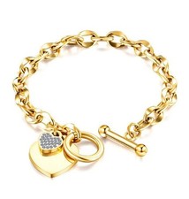 Bracciale donna titanio con