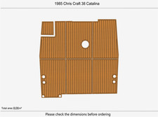 Pavimento barca Chris Craft 38