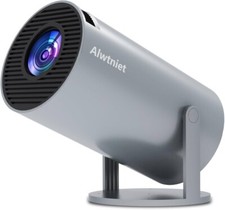 Alwtniet Mini proiettore LCD Projector HY300 M - per telefono e PC - Grigio