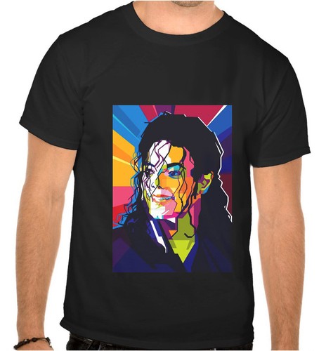 Shirt michael jackson musica - michael,