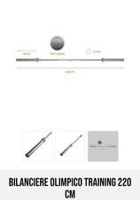 bilanciere olimpico 20 kg Lacertosus 32mm