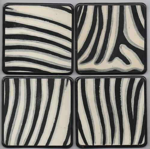 Sottobicchieri zebra - sottobicchieri,