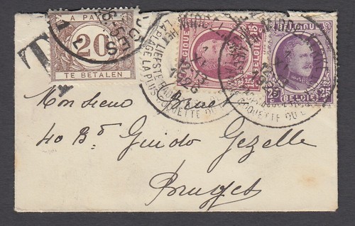 Belgio scott j24 1926 - j24,