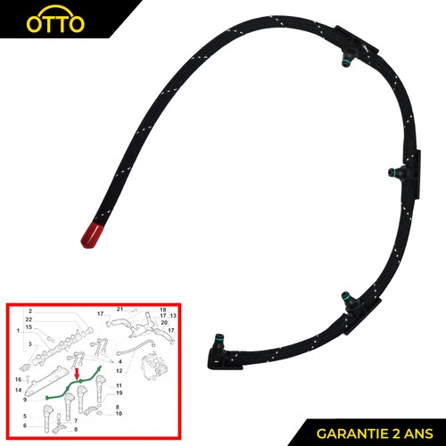 Rampa ritorno carburante tubo - carburante,