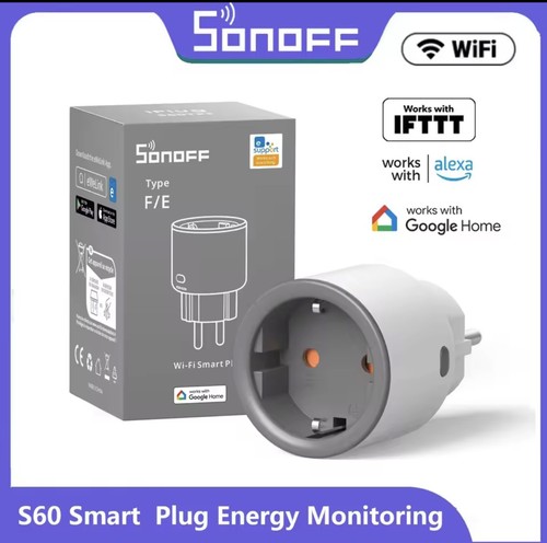 Sonoff s60 smart plug - plug, wi-fi