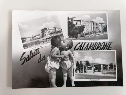 Cartolina vintage 1957 - vintage,