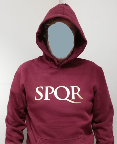 Felpa roma spqr - roma, spqr,
