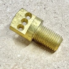 1 Tricordo 3 Fori Metrico 7mm x 0,75mm Filo Ottone Massiccio Pianoforte a coda Agraffe