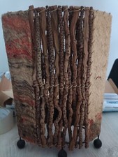 LAMPADA ABAT JOUR etnica stile etnico da appoggio tavolo salotto camera da letto