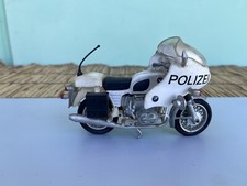 modellino BMW moto polizia vintage polistil scala 1:15