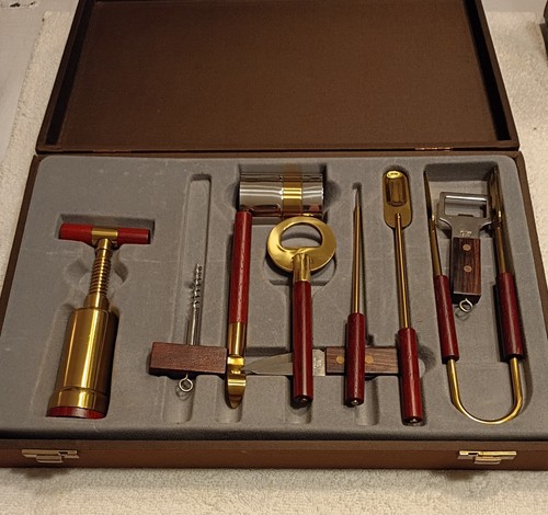 Kit barista marrone oro