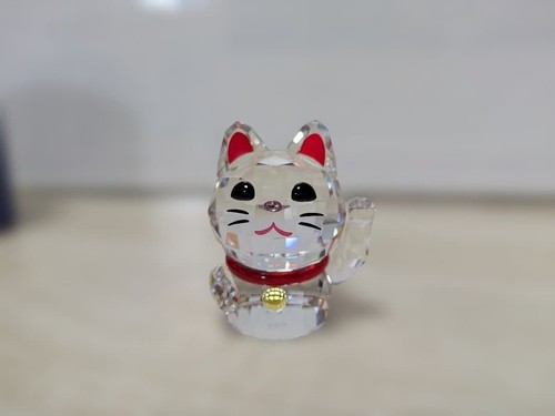 Swarovski maneki neko gatto - maneki-neko,