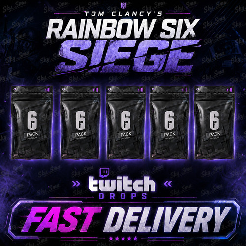 Rainbow six siege twitch drops - six,