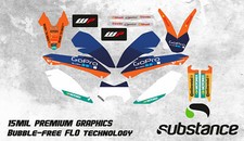 KIT GRAFICA PER KTM SMC-R 2008 2009 2010 2011 SMC R 690 SUPERMOTO STICKER DECALCOMANIA