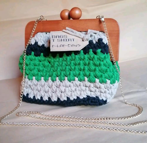 Clutch uncinetto fettuccia - uncinetto,