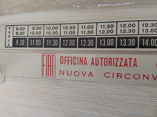 Parchimetro fiat metallo - fiat, in