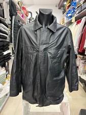 Metropolitan Giacca In Pelle Uomo Man Tg52 Nero AM03