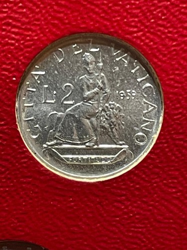 Moneta vaticano lire 1959 - vaticano,