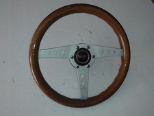 FIAT   500   L    STERZO   IN  LEGNO  -  COMPLETO  DI  CLACSON  E  MOZZO