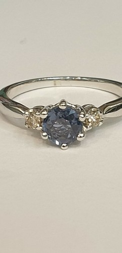 Anello oro bianco - oro, 9
