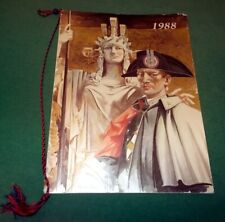 CALENDARIO dell'Arma dei CARABINIERI del 1988 con cordoncino originale