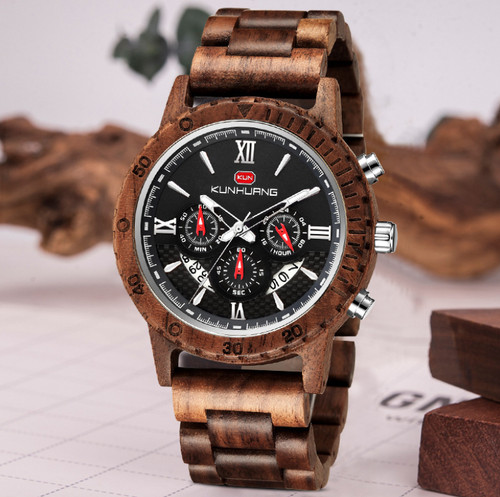 Orologio uomo quadrante nero - orologio,