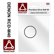 DeckTech® Cinghia di ricambio per lettore CD Denon RCD-M40 RCDM40 RCD M40