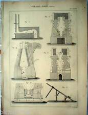 1888 stampa incisione-Chimica-