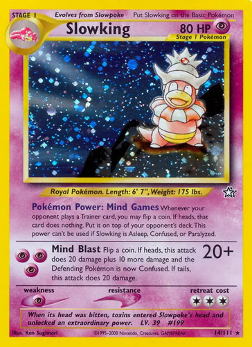 Slowking 111 pokemon - 14/111,
