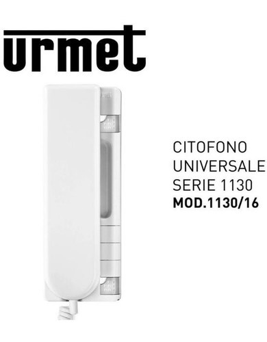 Citofono bianco universale - bianco,